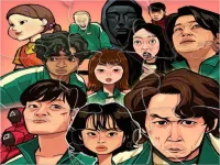 Squid Game Jigsaw Puzzle Online image