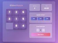 Sliding Number Puzzle &ndash; Classic Brain Teaser image