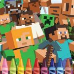 4GameGround – Minecraft Coloring