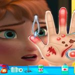 Anna frozen Hand Doctor: Fun Games for Girls Onlin