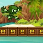 Green Ninja Run