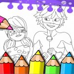 Miraculous Ladybug Coloring Book