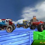 Monster Truck Stunts Sky Driving