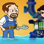 Plumber Water Pipes Hero Pipe Rescue: Water Puzzle