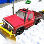 Snow Plow Jeep Simulator 3D