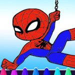 Spiderman Coloring Game