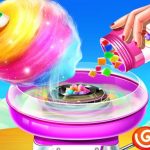 Sweet Cotton Candy Shop: Candy Cooking Maker Game