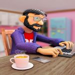 Virtual Work online From Home Simulator