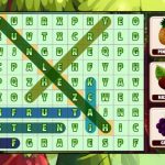 Word Search Fruits